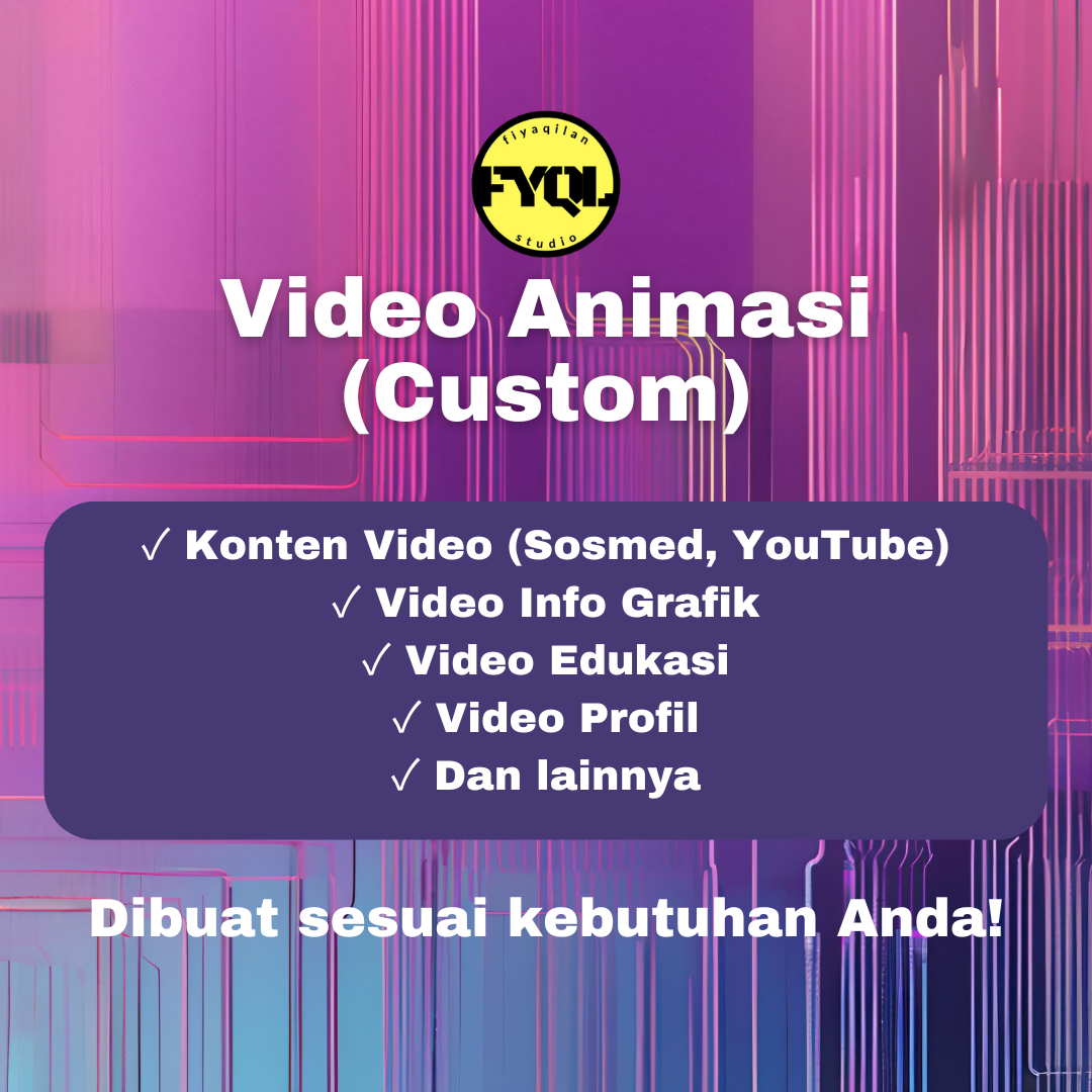 Video Animasi (Custom)