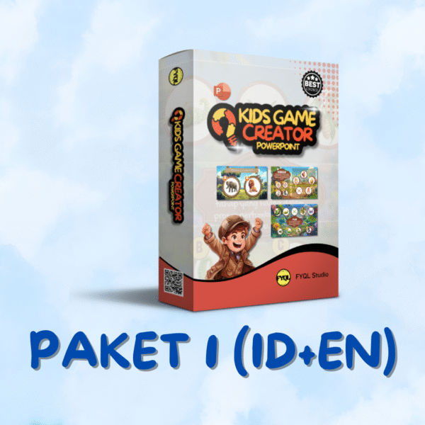 Kids Game Creator - Paket 1 (ID+EN)