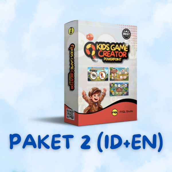 Kids Game Creator - Paket 2 (ID+EN)